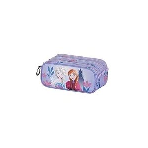 La Reine des Neiges 2 (Frozen 2) Dear-Trousse Trick Fan 2.2, Lilas, 23 x 11 cm