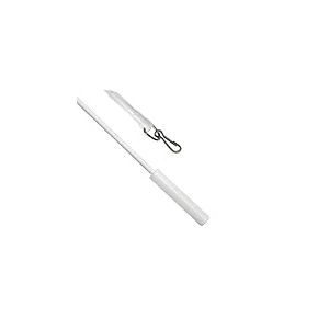 Gardinia Lance-Rideau, M&eacute;tal, Blanc, 125 cm