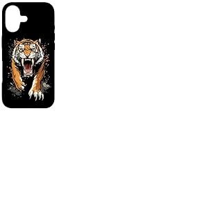 Tigre &agrave; Dents de Sabre Smilodon F&eacute;lid&eacute; Tigre &agrave; Dents Sabre Coque pour iPhone 17