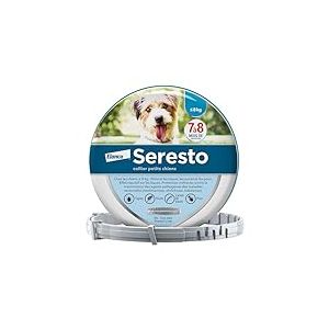 Elanco SERESTO Chien – Collier Anti-Puces et Anti-Tiques pour Petits Chiens - Moins de 8KG