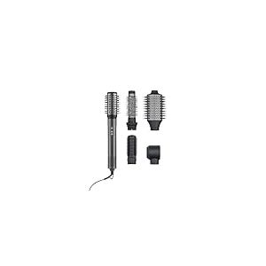 Severin Brosse soufflante Multi Style 5 en 1, Brosse &eacute;lectrique avec 5 accessoires inclus, S&egrave;che-cheveux, 2 brosses rondes, brosse ovale et plate, Technologie ionique, 1 500 W, Noir, WL 0683