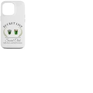 Ma liste de seau pour joueur de golf et seau à bière Coque pour iPhone 13 Pro