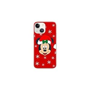 ERT GROUP Coque de téléphone Portable pour Iphone 13 Original et sous Licence Officielle Disney Motif Minnie 061 Parfaitement adapté à la Forme du téléphone Portable, Coque en TPU