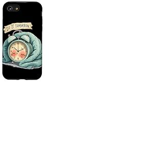 Superbe d&eacute;guisement de r&eacute;veil avec Discours Do It Tomorrow Coque pour iPhone SE (2020) / 7/8