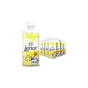 Lenor Caresse Estivale Adoucissant, 400 Lavages (1.15L x 8), Pour Une Fraîcheur Et Une Douceur Durables