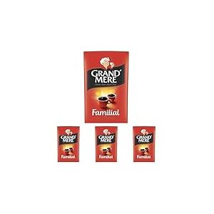 Grand Mère Café Moulu Familial, 250g (Lot de 4)