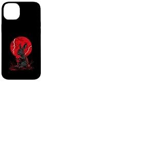 Lapin Cr&acirc;ne Lune Gothique Homme Femme Cr&acirc;ne Lapin Coque pour iPhone 14 Plus