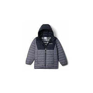 Columbia Gar&ccedil;on Powder Lite 2 Hooded Jacket Doudoune &Agrave; Capuche, Gris, 14 Ans EU