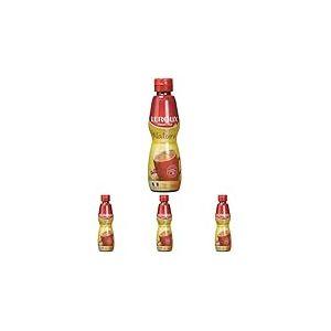 Leroux - Chicorée Liquide Nature - 100% d'Origine Végétale - Concentré de Chicorée Torréfiée - Goût Doux et Rond - Sans Sucres Ajoutés - Flacon de 250 ml (Lot de 4)