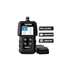 TOPDON OBD2 AL300 Appareil de Diagnostic Universel avec Fonctions OBD2 complètes Lecteur de Code d'erreur de Voiture pour Tous Les protocoles OBDII/EOBD