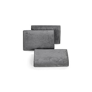 Eurofirany Lot de 6 Serviettes en Microfibre - S&eacute;chage Rapide - Doux - Uni - &Ouml;ko-Tex - Serviette de Sport et Serviette de Plage