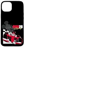 Disney Mickey Mouse Race Car Driver MM28 Racing Coque pour iPhone 15 Plus
