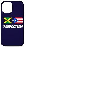 Jamaican Plus Drapeau de Porto-Rica Perfection Mix Heritage Coque pour iPhone 12 Mini