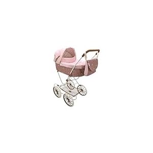 Arias Poussette avec capote Bear. Pliable et avec nacelle amovible, pour poignets jusqu'&agrave; 56 cm. Sac inclus. La hauteur du guidon est de 90 cm. Dimensions : 42 x 72 x 93 cm. Jouet pour enfants de plus
