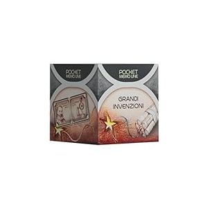 Cranio Creations - Pocket Memo Line - Grandes Inventions, Une Nouvelle Façon De Jouer Et D'Apprendre avec La Mémoire, Édition en Langue Italienne