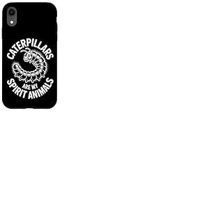 Caterpillar Spirit Animals Funny Caterpillar Coque pour iPhone XR