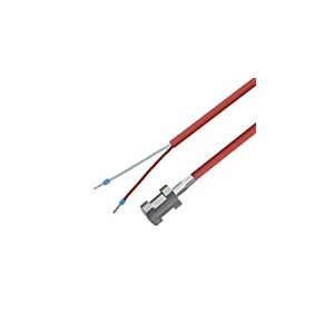 iOVEO 004AL02210 - PT1000 - Sonde de tuyau, sonde &agrave; temp&eacute;rature, avec c&acirc;ble en silicone et fixation jusqu'&agrave; 200&deg;C, 10 m&egrave;tres