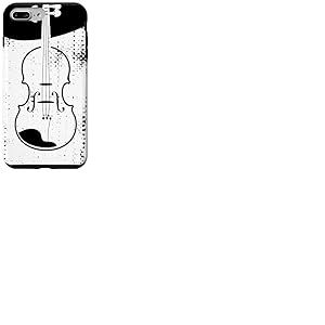 Violon Dessin Violoncelle Instrument de musique Coque pour iPhone 7 Plus/8 Plus