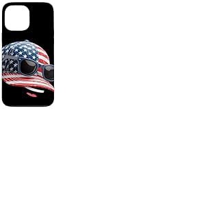 Costume de Casquette américaine Rieur Coque pour iPhone 13 Pro Max