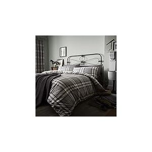 Catherine Lanfield Kelso Parure de lit Charbon 135 x 200 + 80 x 80 cm