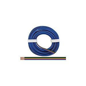 Donau Elektronik 419-005 Fil quadrup pour Bandes LED RVB Multicolore 5 m
