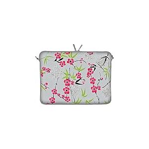 DIGITTRADE LS104-15 Sakura Designer Notebook Sleeve Housse Pour Ordinateur Portable 15,4" jusqu'à 15,6" (39,1 - 39,6 cm) Large Néoprène Pochette Sacoche