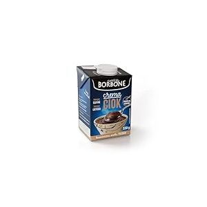 Caffè Borbone Crème Ciok - 1 Brique de 550g - Crème au Chocolat à base de Lait et de Cacao - UHT longue Conservation - Sans Lactose et Sans Gluten