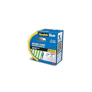Scotch Blue Sharp Lines Ruban de masquage 48 mm x 41 m, 1 rouleau/paquet, PEFC Controlled Sources SGSCH-PEFC-COC-110078