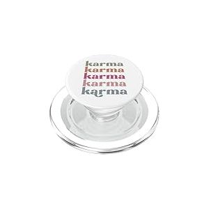 Karma Hommes Femmes Adjectifs pr&eacute;f&eacute;r&eacute;s dr&ocirc;les impertinents Mots Amusants PopSockets PopGrip pour MagSafe