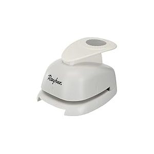 Rayher perforatrice rond av. bords festonn&eacute;s 3,16cm (1,1/4'') gris, 69029000