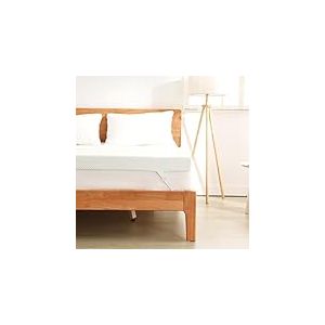 Ego Home Surmatelas 80x200, Mousse à Mémoire de Forme au Thé Vert, Épaisseur 9 cm, Confort Ergonomique, Certifié Oeko-Tex, Confortable et Respirant, Lavable, Anti-Poussière et Antidérapant