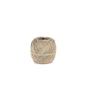 La Cordeline PLP100-2.0/3 Pelote lin poli naturel, Ø1,2 mm, ± 100 m