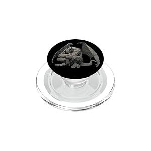 Gargouille/Statuette en Pierre/Gargouille de Notre-Dame PopSockets PopGrip pour MagSafe