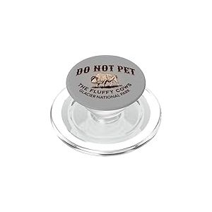 Ne caressez Pas Le Glacier Fluffy Cows, Parc National du Montana PopSockets PopGrip pour MagSafe
