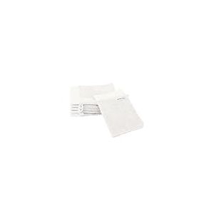 TOM TAILOR Gant de Toilette, Lot de 6, 16 x 21 cm, 100% coton / &eacute;ponge, avec attache et &eacute;tiquette avec logo, COLOR BATH TOWEL Blanc (Crisp White)
