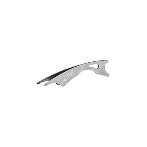 Rapala - Pince de Pêche RCD Mini Split Ring Tool - Matériel de Pêche en Acier Inoxydable - Article de Pêche pour Mini Anneaux Brisés - Légère et Ergonomique - Décapsuleur Intégré - 8cm - Gris