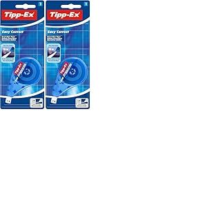Tipp-Ex Easy Correct Ruban Correcteur - 12 m x 4,2 mm, Blister de 1 (Lot de 2)
