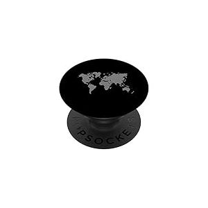 Globe terrestre mappemonde PopSockets PopGrip Interchangeable