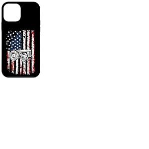 Drapeau Rustique de Tracteur américain Coque pour iPhone 12 Mini