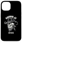 Kingman Arizona USA Tête de Mort de Cowboy Vieilli Coque pour iPhone 13