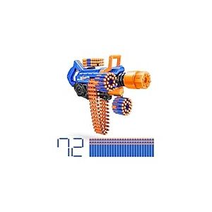XSHOT Insanity Smoking Barrel Blaster avec 72 fléchettes avec Technologie Air Pocket de ZURU, Dart Blaster avec mécanisme de fumée, Jouet d’extérieur pour garçon et Fille, Adolescent et Adulte