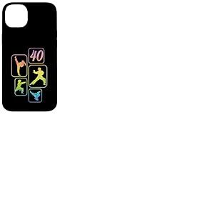 Karat&eacute; Taekwondo 40&egrave;me Anniversaire Femme 40 Ans Coque pour iPhone 14 Plus