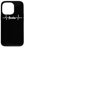 Conception de battement de coeur pour un fan de Barcelone ou Coque pour iPhone 13 Pro
