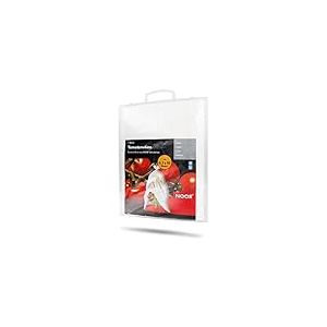 NOOR Toison pour tomates : env. 0,7 x 10 m - 17 g/m² - Capuche Blanche pour tomates et Protection Solaire - Non tissé imperméable et Respirant - Créer Un Climat idéal pour la Croissance des Plantes