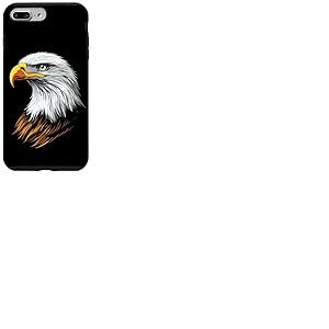 Aigle Pygargue &agrave; T&ecirc;te Blanche Aigle Royal Pygargue &agrave; Queue Coque pour iPhone 7 Plus/8 Plus