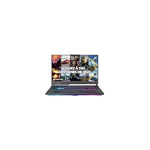 ASUS ROG Strix G17 G713PI-HX120W 17.3 Pouces FHD 144Hz PC Portable (AMD Ryzen™ 9 7940HX Mobile Processeur, RTX 4070 TGP 140W, 32GB DDR5 RAM, 1TO PCIe 4.0 NVMe SSD, Windows 11 Home) – Clavier AZERTY.