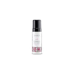 VIANEK Mousse nettoyante apaisante pour le visage - Pour tous les types de peau - Pour les peaux sensibles - Cosmétique naturel végétalien pour homme et femme - 150 ml.