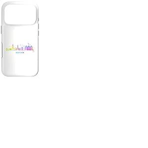 Rostocker Skyline Paysage Urbain coloré Rostock Coque pour iPhone 17 Pro