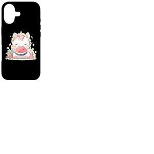 Licorne Mangeant past&egrave;que &ndash; Licorne Kawaii Japonaise Coque pour iPhone 17