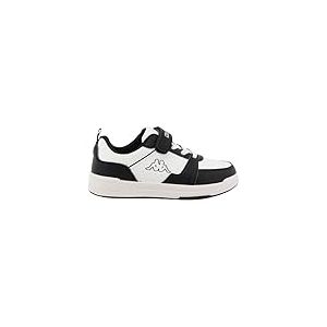 Supremo - Kappa Garçon Fille 95k0603002 Basket, Noir/Blanc, 25 EU